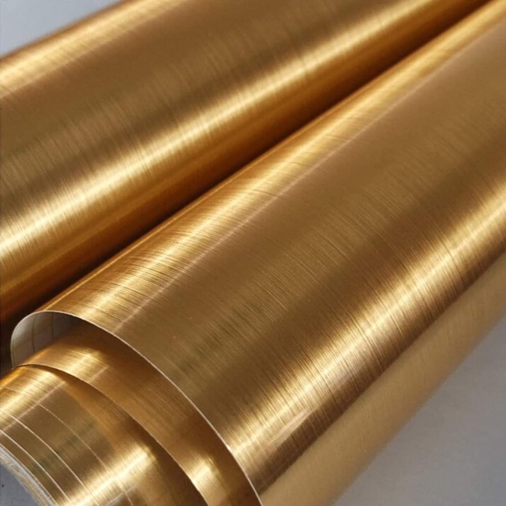 Goud Behang Zelfklevend Schoon - Glitter Vinyl Roll recensie en prijs