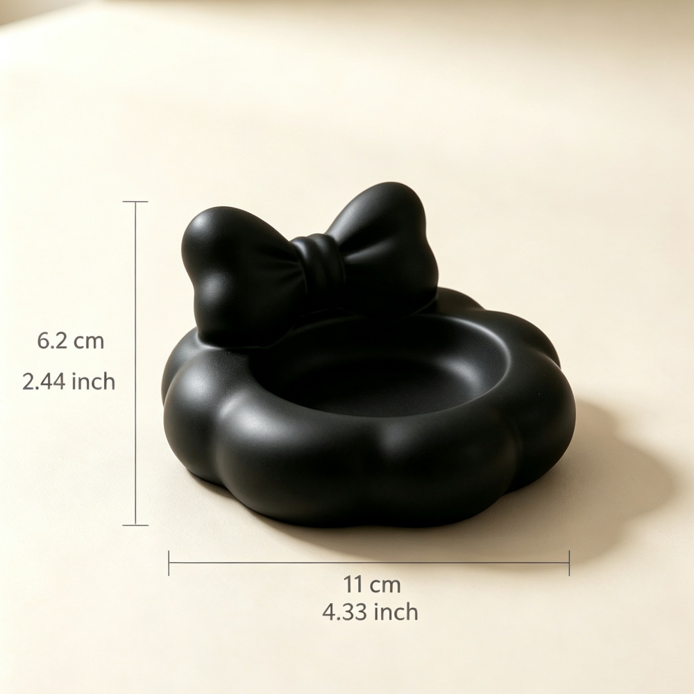 3D-geprinte zwarte strik-siera - Organza Ribbon Spool recensie en prijs