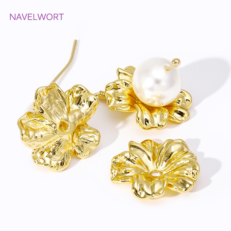 18K vergulde grote bloemkralen - Embellishment Crafts recensie en prijs