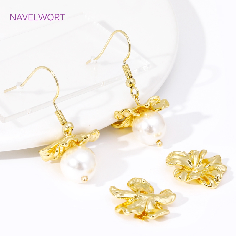 18K vergulde grote bloemkralen - Embellishment Crafts recensie en prijs