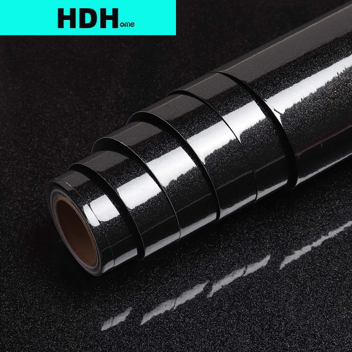 Glitter Zwart Contact Papier V - Glitter Vinyl Roll recensie en prijs