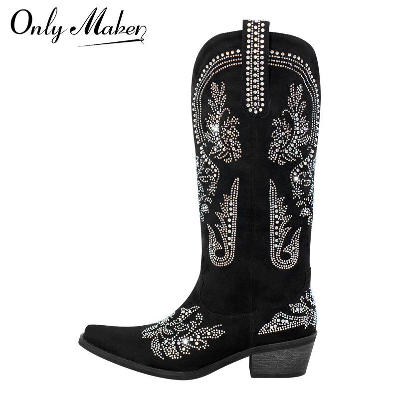 Onlymaker Vrouwen Puntige Neus - Sew On Rhinestone recensie en prijs