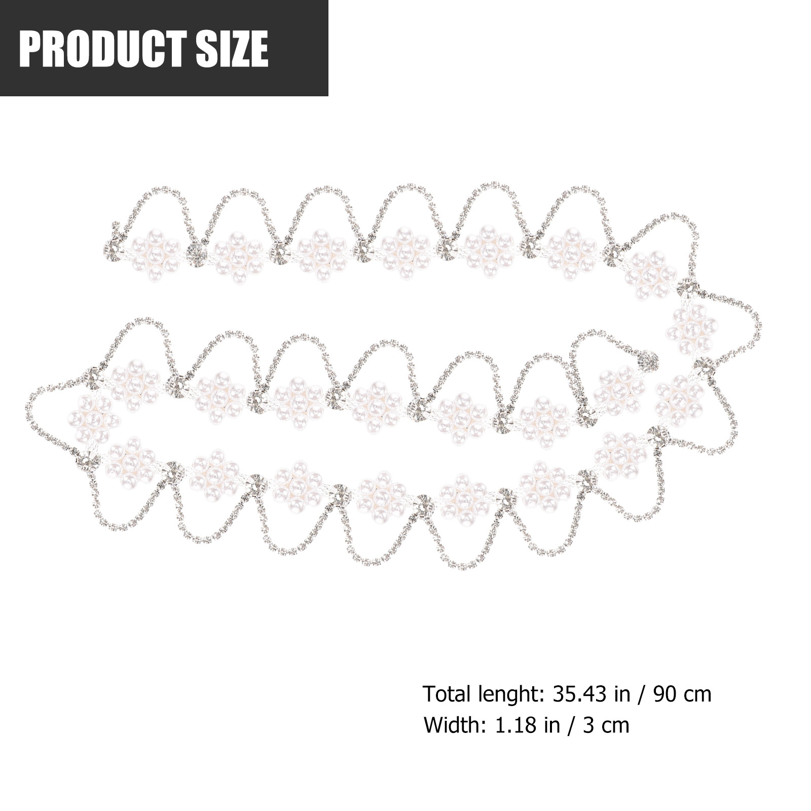 Premium strass-parelkettingbie - Craft Embellishments recensie en prijs