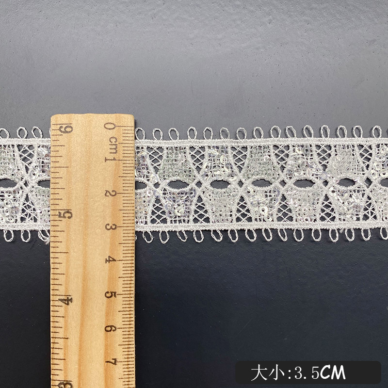 Holle Wearable Pailletten Lint - Lace Ribbon Trim recensie en prijs