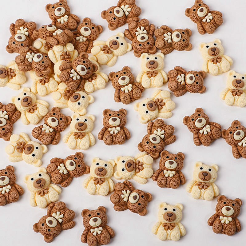 10/30/50pcs Hars Teddybeer Cab - Embellishments For Scrapbooking recensie en prijs